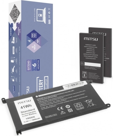 Baterija za Dell Inspiron 14 5481, 5590 3600 mAh (41 Wh) 11,4 V