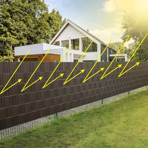 Vrtnuta traka širine 19cm, dužine 35m, 450g/m2 smeđa 23702