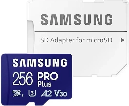 Samsung PRO Plus microSD kartica 256GB s adapterom