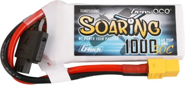 Baterija Gens Ace Soaring 1000mAh 7,4V 30C za RC modele