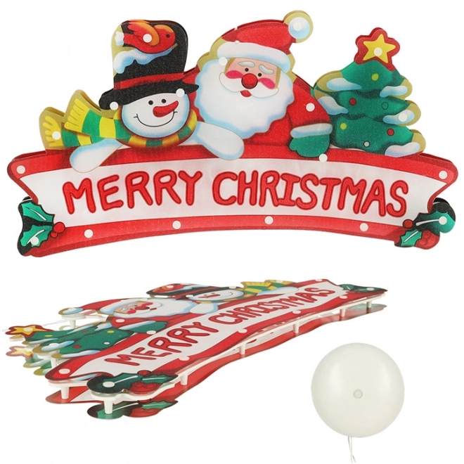 Božićna LED dekoracija Merry Christmas 45 cm