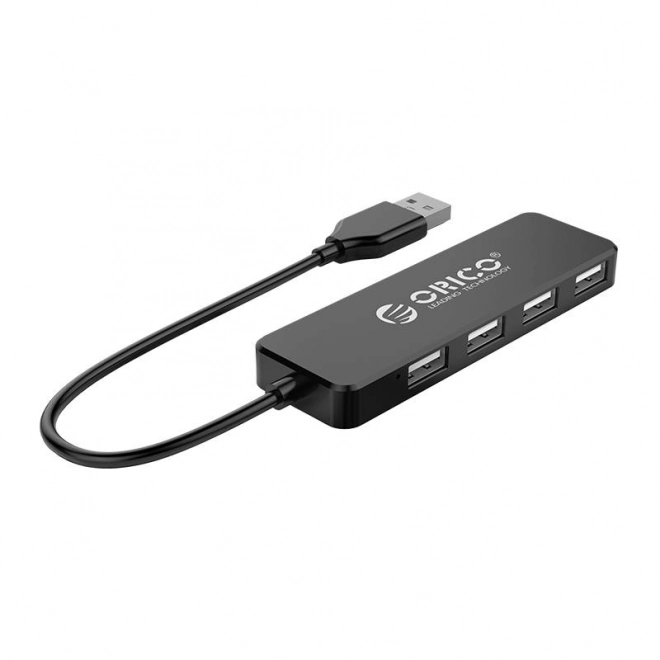 Orico adapter razdjelnik, USB na 4xUSB (crni)