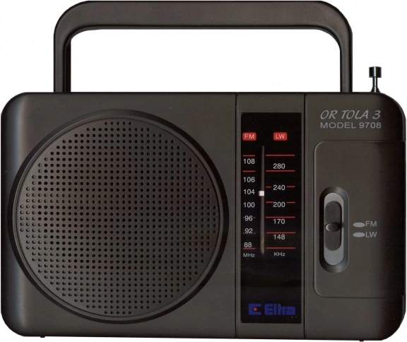Prijenosni radio TOLA crni