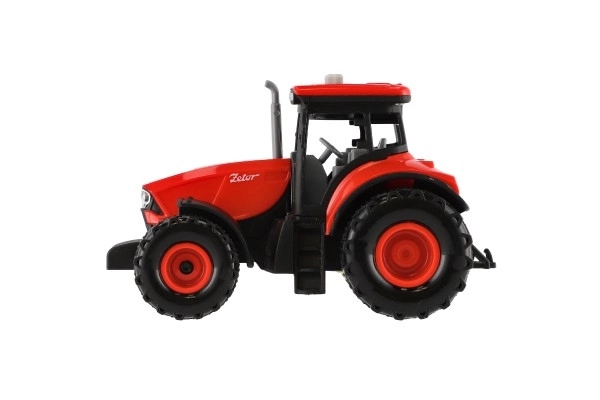 Crveni traktor Zetor na zamašnjak sa zvučnim i svjetlosnim efektima
