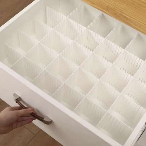 Plastični razdjelni organizator za ladice 4 kom