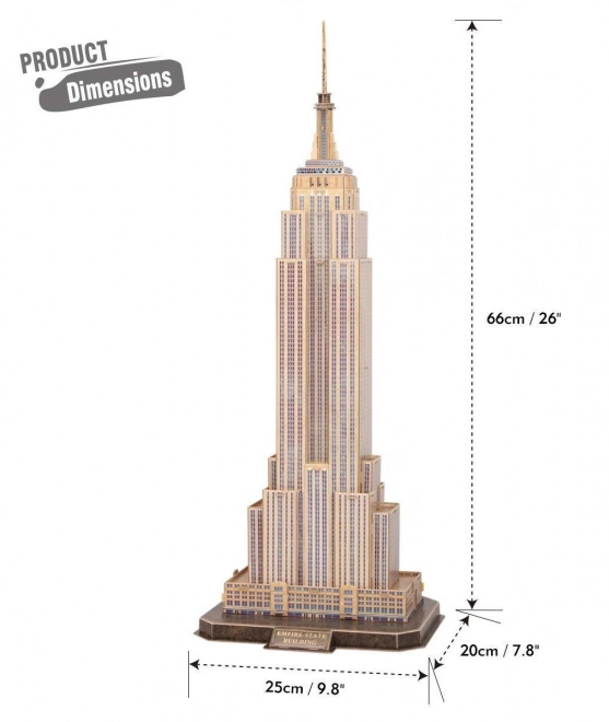 3D slagalica Empire State Building N.G.