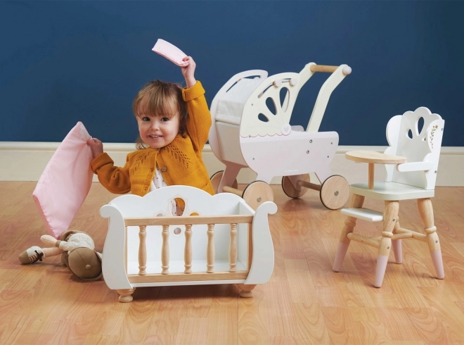 Drvena kolijevka za lutke Le Toy Van