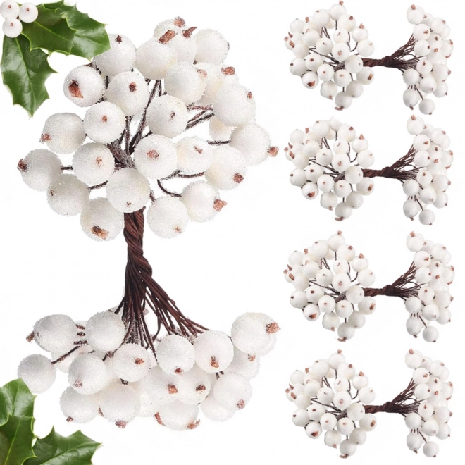 Božićni ukrasi Rowan Frosted Bijeli 5 kom