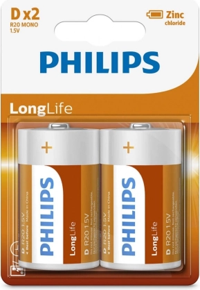 Philips baterije R20 1.5V