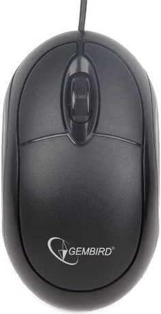 Miš OPTO 1-SCROLL USB (MUS-U-01) crna
