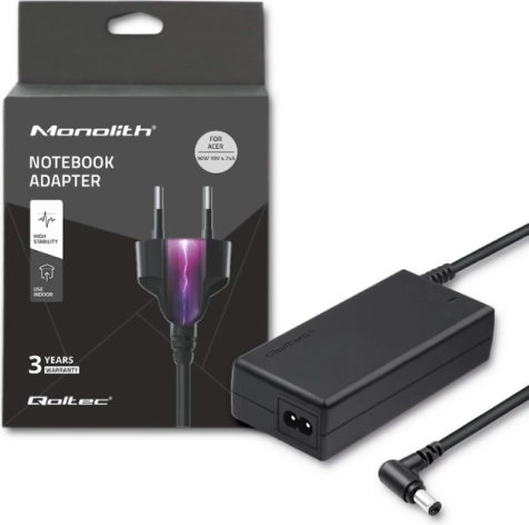 Mrežni adapter za Acer 90 W, 19 V, 4,74 A, konektor 5,5 × 2,5 mm