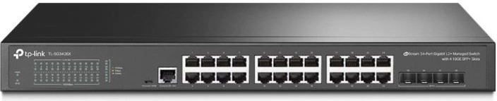 Preklopnik JetStream L2+, 24 portova, 4 utora 10GE SFP+