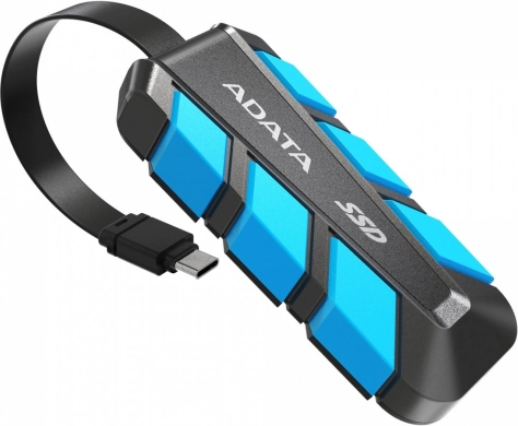 Vanjski SSD ADATA SC740 1 TB USB‑C 3.2 Gen2, 1050/1000 MB/s, plavi