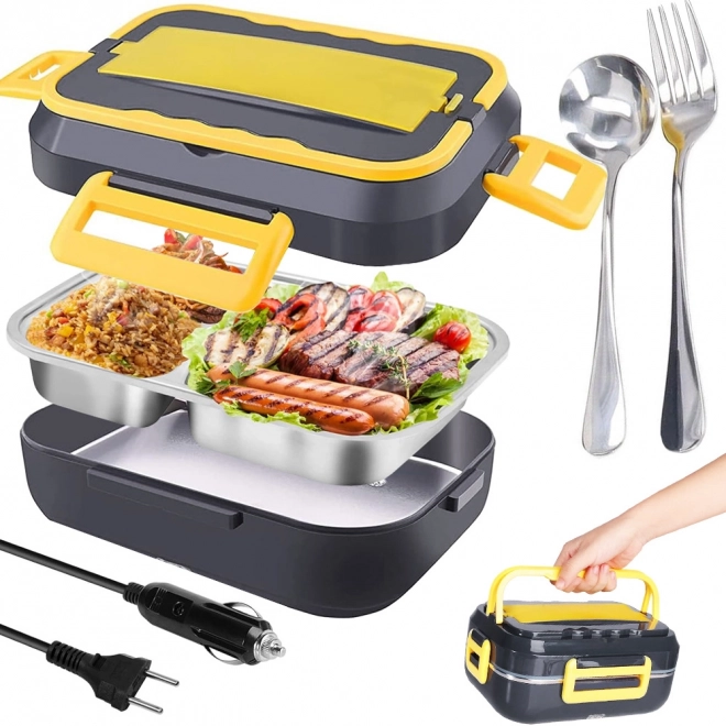 Električki grijaći lunchbox za radni automobil