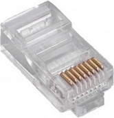 Univerzalni konektor RJ45 kat.5e, žica/pletenica, 8P8C, 100 kom