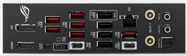 Vrhunska povezivost: USB4, Wi‑Fi 7 i 5GbE