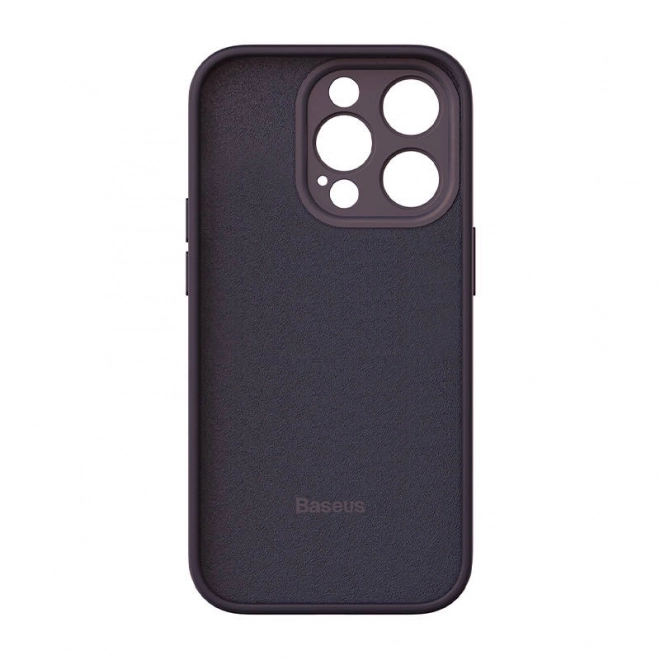 Baseus silikonska futrola za iPhone 14 Pro uključujući kaljeno staklo i set za čišćenje