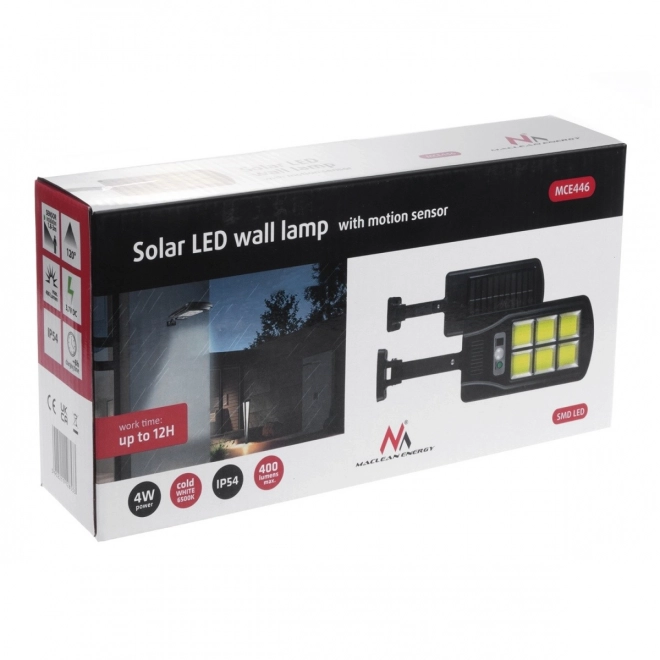 Solarna ulična LED lampa sa senzorom i daljinskim upravljanjem MCE446