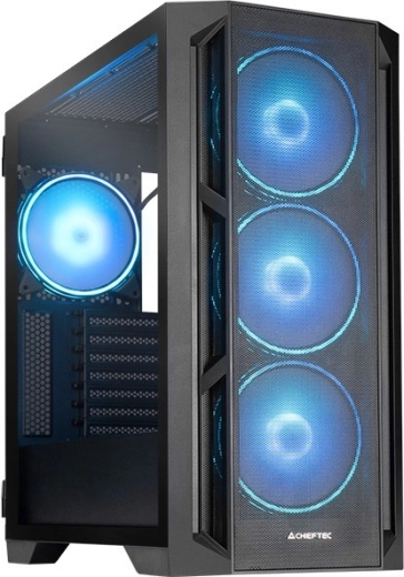 Kućište CHIEFTEC APEX Lumo GA-01, E-ATX, 4× 140 mm ARGB PWM