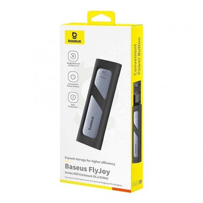 Kućište za SSD Baseus FlyJoy (sivo)