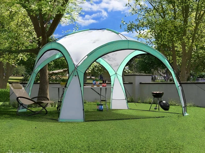 Šator za vrtne događaje za piknik + torba ModernHome - zelena
