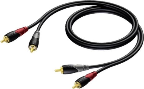 Audio kabel 2× RCA (muški) – 2× RCA (muški) 3 m