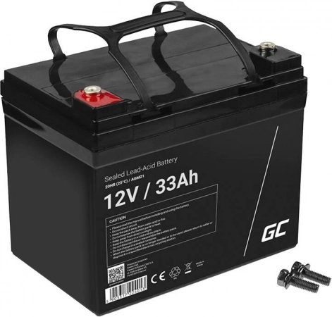 Bezdržavna AGM baterija 12V 33Ah Green Cell