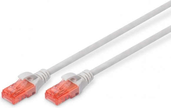Patch kabel U/UTP kat.6 PVC 2 m sivi