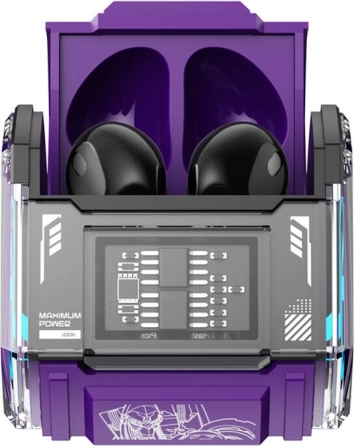 Bežične slušalice true wireless TRANSFORMERS – ljubičaste
