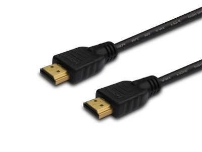 HDMI kabel (M) 20 m, crni, zlatni konektori, visokobrzinski v1.4, ethernet/3D, CL-75