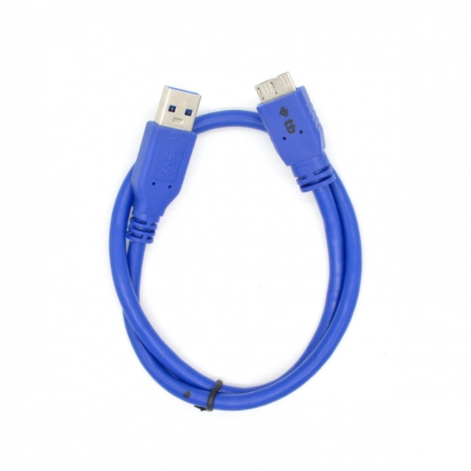 Usb kabel 3.0 Micro-B 1 m plavi