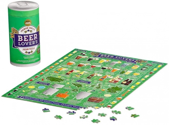 Ridley's Games Puzzle za ljubitelje piva, 500 dijelova