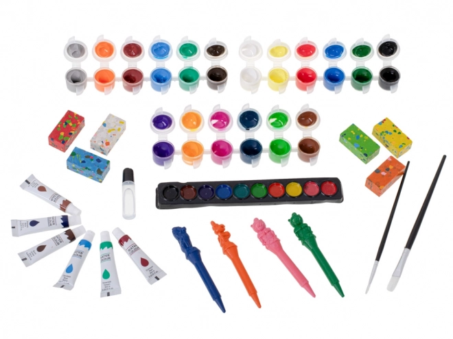 Plastični slikarski set u koferu 123 komada
