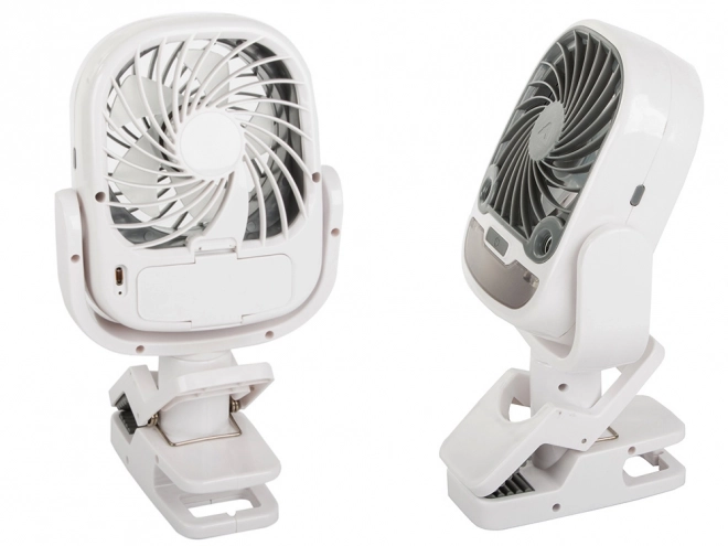 USB stolni ventilator s RGB osvjetljenjem i ovlaživačem 2u1