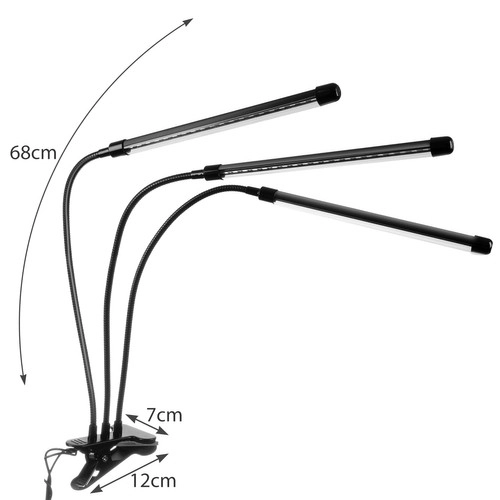 Lampa 20 LED 3 kom za rast biljaka Gardlov 19242