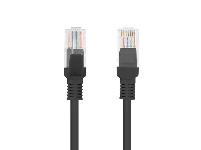 Patchcord kategorije 6 crni 3m Fluke Prošao Lanberg