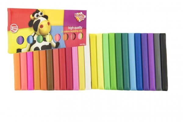 Modelina Kiddy Clay 500g – 24 boja