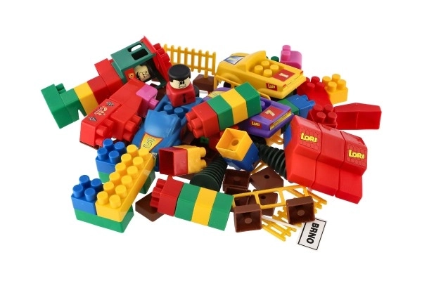 Građevinski set Lori 9 - Interaktivni plastični set