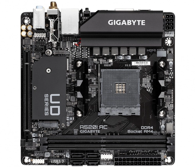 Osnovna ploča AMD A520 Mini-ITX Ultra Durable