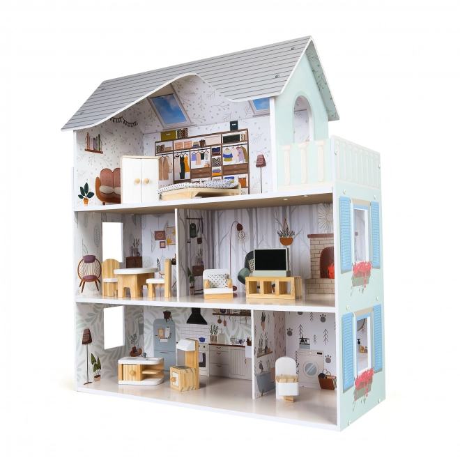 Kučica za lutke s namještajem Residence Emma ECOTOYS