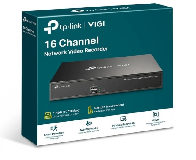 VIGI mrežni videorekorder 16-kanalni