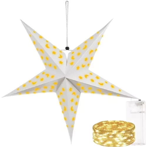 Svijetleća papirnata zvijezda LED 50 cm