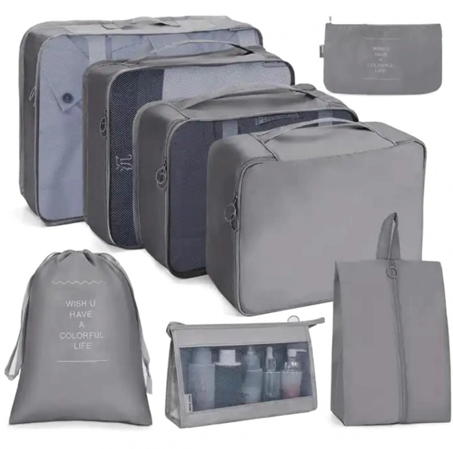 Bq73a putni organizator 8 ks sivi