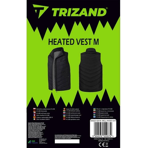 M USB grijani prsluk Trizand 22126