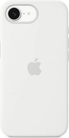 Silikonska futrola za iPhone 16e – bijela