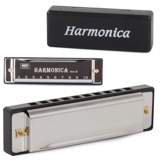Metalna harmonika C dur s koferom