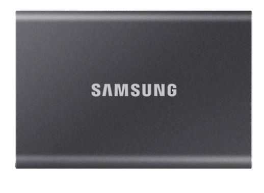 Prijenosni SSD Samsung T7 2TB USB 3.2 Gen 2 sivi
