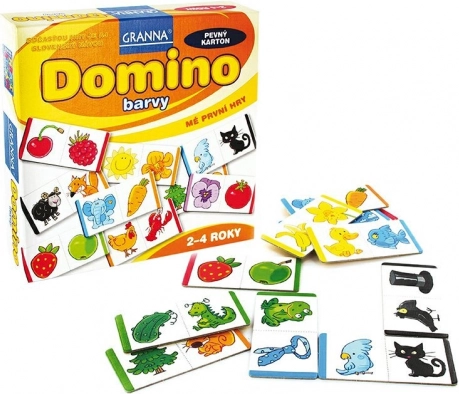 Granna domino boje – moja prva igra za djecu