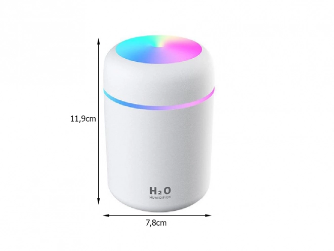 Mini ovlaživač zraka i difuzor mirisa USB s RGB osvjetljenjem