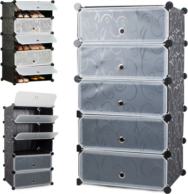 Modularni ormar za cipele s 5 razina